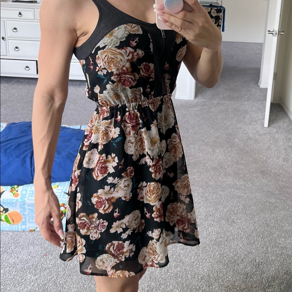 Material girl flower dress